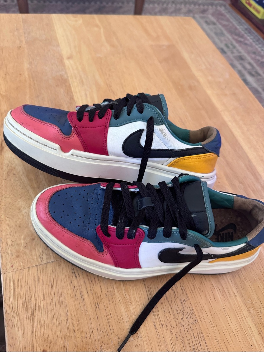 Wmns Air Jordan 1 Elevate Low platform 'Multi-Color' - Picture 2 of 10